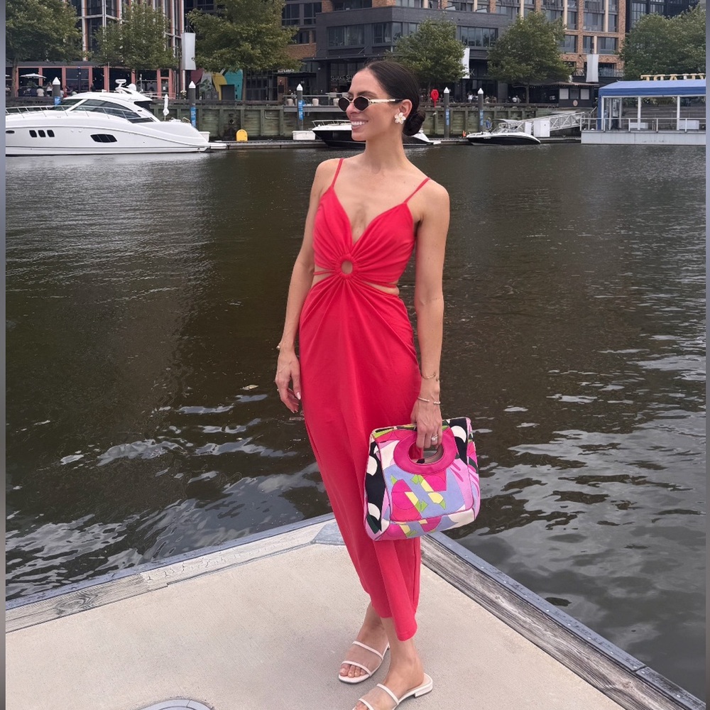 Walter Baker Cut Out Dress